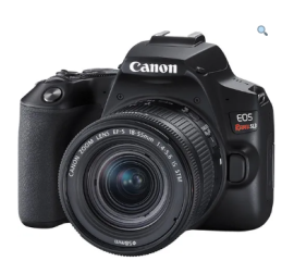 Canon EOS 200D Mark II DSLR Camera with 18-55mm IS STM Lens