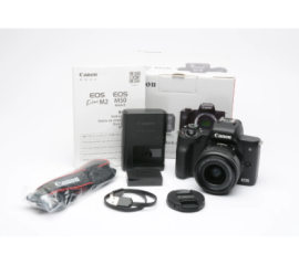 Canon Camera EOS M50 II Kit w/ 15-45mm Lens & Box
