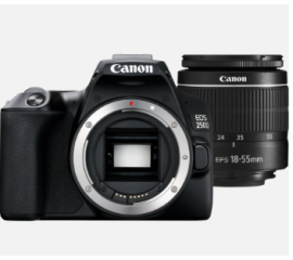 Canon 250D Kit Camera 18-55 Mark III Lens