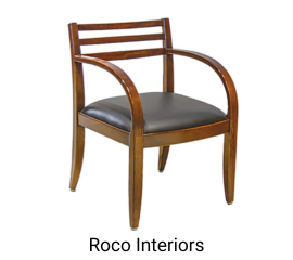 Guest Visitor Office Chair - Brown