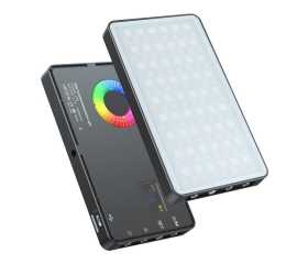 Mamen SL-C02 Video Light RGB 360° Bi-Color LED Illuminator 2500K-9000K