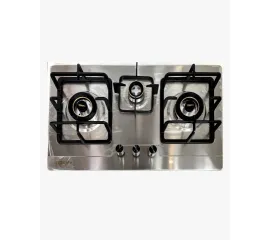 Tokyo Tbh-02 Hob 3 Burner Stainless Steel - Silver (Imported)