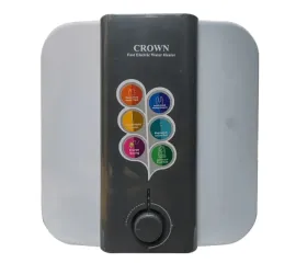 Crown Fast Water Electric Geyser Eg-15L Brand Warranty