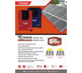 Inverex Veyron II Premium- 2.5 Kw -24V Mppt Solar Inverter