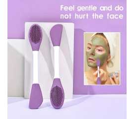 Silicone Double Head Mask Silicone Face Wash Brush