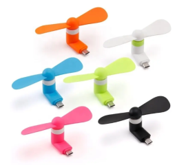 Mobile Phone Fan Android Mini Portable Flexible Micro Usb Fan