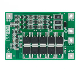 BMS 3S 40A 18650 BMS Lithium Battery Protection Enhanced Module 40A
