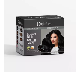 Roxie Hair Color Sachet Box 12 pcs Natural Black 01