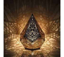 Beautiful Metal Shimmer Lamp - 1-Piece