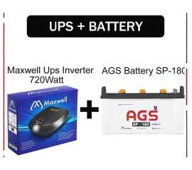 Maxwell Ups 720 Watt Ags Battery 180