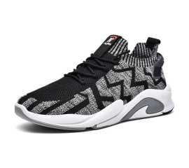 Fashion Men's Tennis Shoes - Black Color
