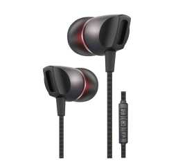 LOUD EPM620 Discover Wired Earphone with Volume Control Button, Clear Sound, Deep Bass and Fabric Cable