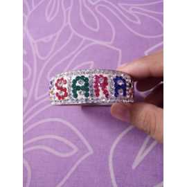 Hand Made Customized Name Bangle