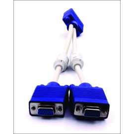 Vga Y Cable Od 8mm - White