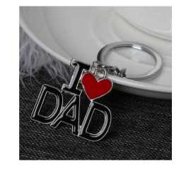 I LOVE DAD Key Chain