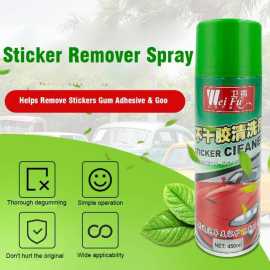 450ml Quick Spray Sticker Remover Adhesive Stain Car/ Home Use