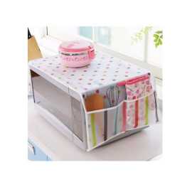 Microwave Double Pocket Storage Dust Free Cover - 1 Piece