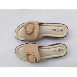 Women's/Girls New Beige Color Casual Chappal comfortable and more walkability