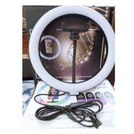 26cm Selfie Ring Light, 3 Lights Color USB Adjustable LED Ring Light