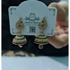 Fashionable And Stylish High Quality Jewelry Earrings Jhumki Indian Earrings For Women