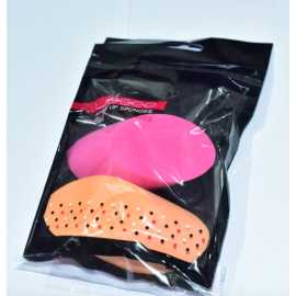 Face Sponge Cleaning Puff Cleansing Facial Flutter Wash Face Pad, Beauty Blender Dropped Puffs Sponge, Soft Beauty Blender For Makeup Blending (Pack of 2)