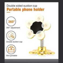 Magic Mobile Holder 360 Degree Rotatable Double Sided Suctions Cups