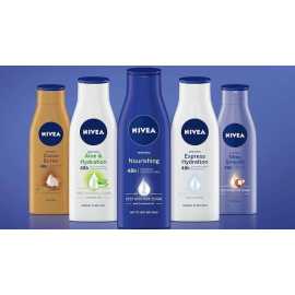 Nivea Nourishing Body Lotion, With Natural Almond Oil & Vitamin E, - 250ml
