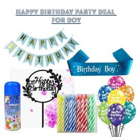Happy Birthday Party Accessories for Boys or Girls