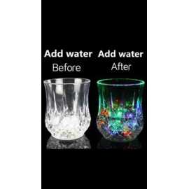 Led Glass Inductive Rainbow Color Changing Flashing Light Cup