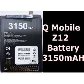 Q Z12 Battery Replacement With 3150mAh Capacity - 1 Piece
