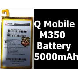Q Mobile M350 Battery Replacement With 5000mAh Capacity - 1 Piece