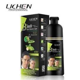 Lichen Black Hair Color Shampoo - Pack of 200ML