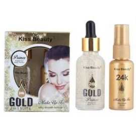 Kiss Beauty 24K Gold Primer & Fixer - 2 in 1