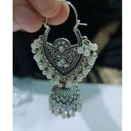 1 Pair Indian Gold Jhumka Earrings For Girls And Women Pearl  Jhumki