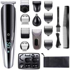 Multi purpose grooming set, with closed box, Nose trimmer, 32 trimmer, 4 combs, run time : 60 Min