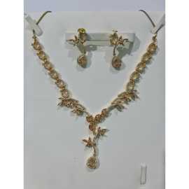 Indian Design Jewelry Necklace And Earrings With Complete Set Bridal