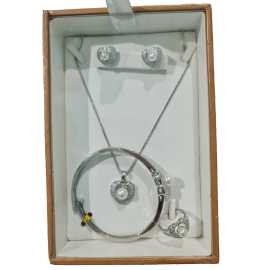 Gold Plated Stylish New Design For Women Looking Gold 1 Set