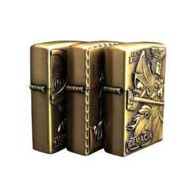 Pack of 3 Bronze Cigarette Lighter