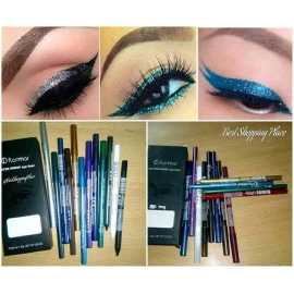 Water Proof Lip & Eyeliner Pencil Pack Of 12