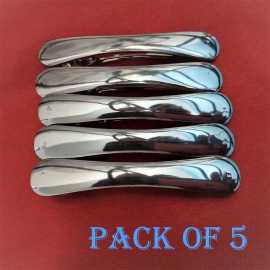 Pack of 5 Steel Clip Skinny Hair Barrettes Long Simple French Hair Clips Clamp for Girls/women