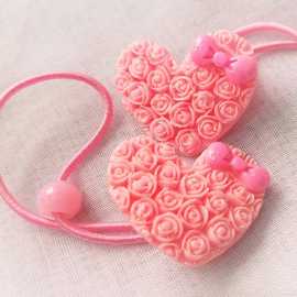 1 Pair Of Hair Ties Pony For Girls/kids Best Quality Strong Grip Kids Unisex Hair Accessories Hair Pony For Kids/girls