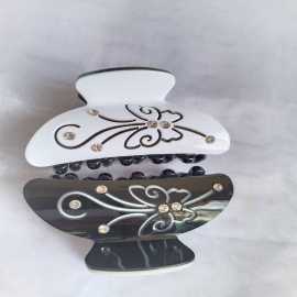 Pack Of 2 Stylish Medium Size Hair Catcher For Girls Women Unique Fashion Trendy Hair Accessories