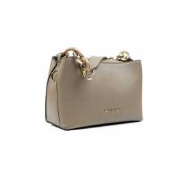 Tortilla Round Chain Shoulder Leather Bag