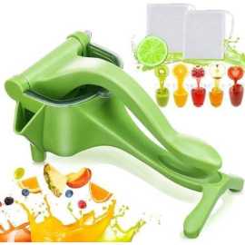 Fruit Press Manual Juicer Green - 1 Piece