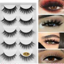 5 Pair EYE LASHES fake_eyelashes