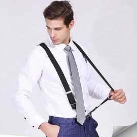 STITCHIGH  - Slim Strip Elastic Suspenders - Gallis For Men