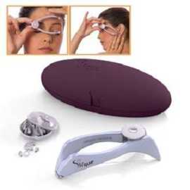 Slique Eyebrow Face And Body Hair Threading Tweezers Removal System Kit