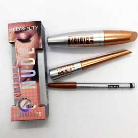 Charming Waterproof Combo Set 3 in 1 (Mascara+Eyeliner+Eyebrow Pencil)