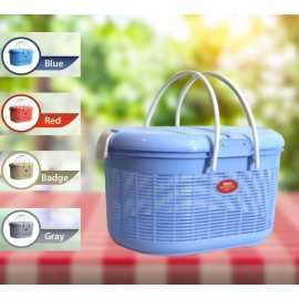Large Size Picnic Carry Storage Basket - 1 Piece