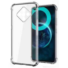 Infinix Zero 8i Back Cover - Four Corner TPU Anti shock Proof bumper Protection Transparent Silicon Back Mobile Cover - Good Quality